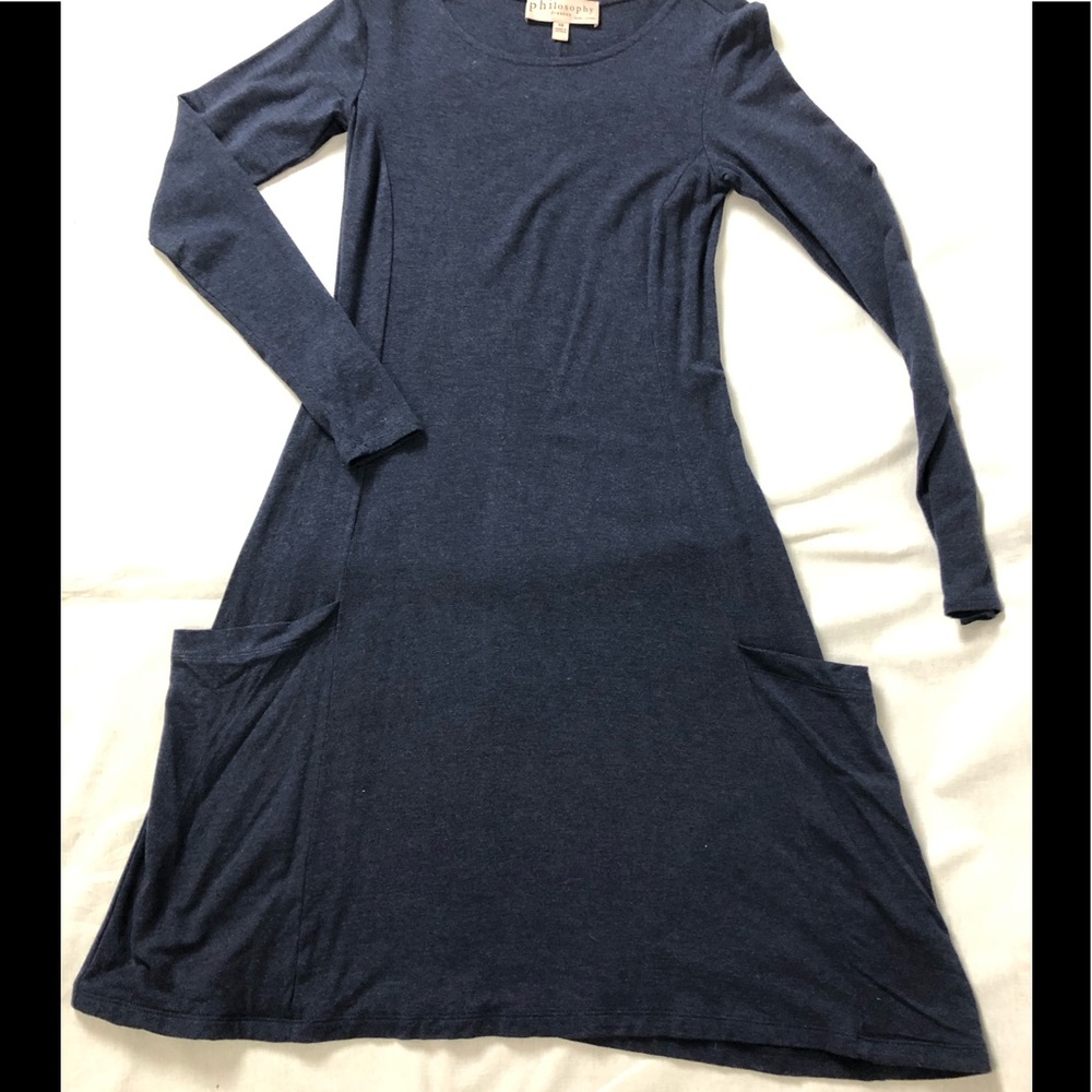 🥰Reduced🥰Philosophy Sz XS Black Trapeze Dress